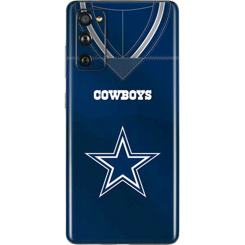 NFL Dallas Cowboys Team Jersey Galaxy S20 Fan Edition Skin