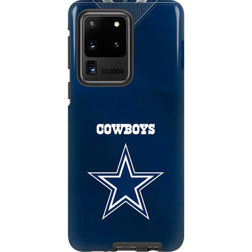 NFL Dallas Cowboys Team Jersey Galaxy S20 Ultra 5G Pro Case