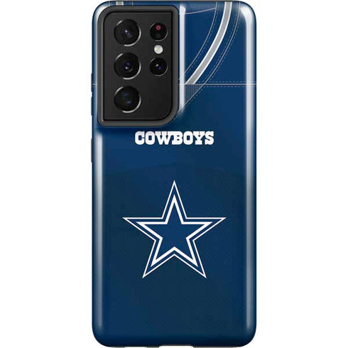 NFL Dallas Cowboys Team Jersey Galaxy S21 Ultra 5G Pro Case
