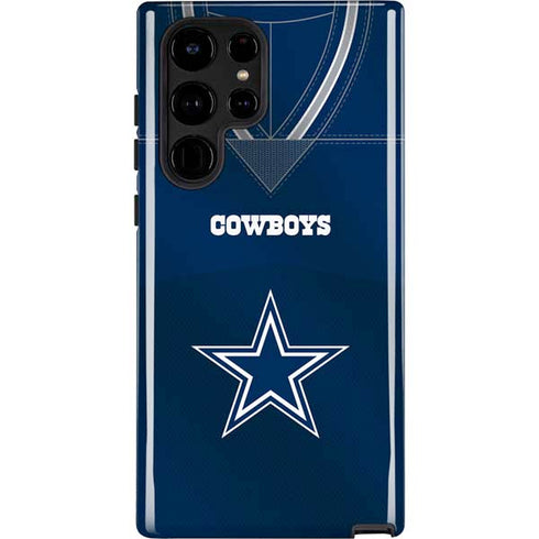NFL Dallas Cowboys Team Jersey Galaxy S22 Ultra Pro Case