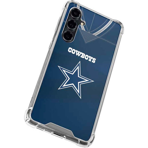 NFL Dallas Cowboys Team Jersey Galaxy S23 FE Clear Case