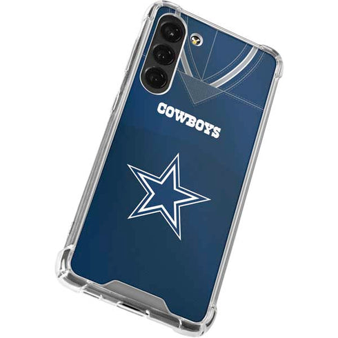 NFL Dallas Cowboys Team Jersey Galaxy S23 Plus Clear Case
