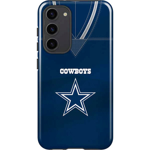 NFL Dallas Cowboys Team Jersey Galaxy S23 Plus Pro Case