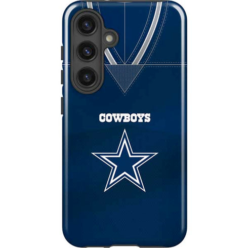 NFL Dallas Cowboys Team Jersey Galaxy S24 Impact Case