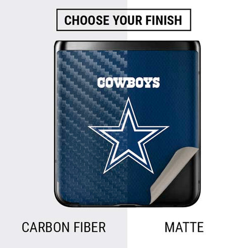 NFL Dallas Cowboys Team Jersey Galaxy Z Flip Skin