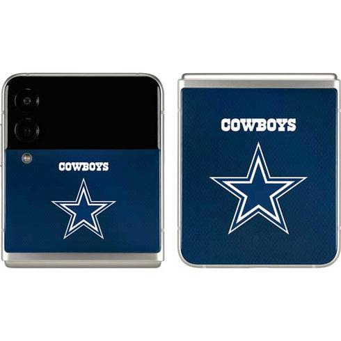 NFL Dallas Cowboys Team Jersey Galaxy Z Flip3 5G Skin