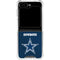 NFL Dallas Cowboys Team Jersey Galaxy Z Flip5 5G Clear Case