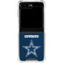 NFL Dallas Cowboys Team Jersey Galaxy Z Flip5 5G Clear Case