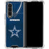 NFL Dallas Cowboys Team Jersey Galaxy Z Fold4 5G Clear Case