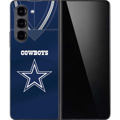 NFL Dallas Cowboys Team Jersey Galaxy Z Fold5 5G Skin