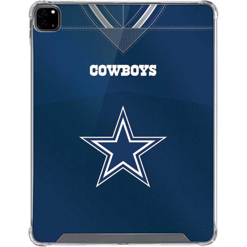 NFL Dallas Cowboys Team Jersey iPad Pro 12.9in (2020) Clear Case