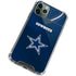 NFL Dallas Cowboys Team Jersey iPhone 11 Pro Max Clear Case