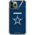NFL Dallas Cowboys Team Jersey iPhone 11 Pro Max Clear Case