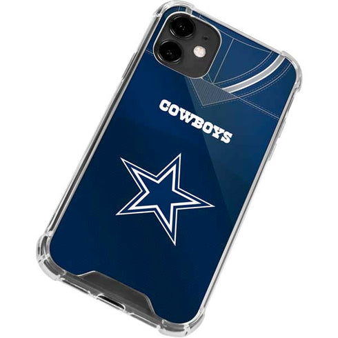 NFL Dallas Cowboys Team Jersey iPhone 12 Clear Case