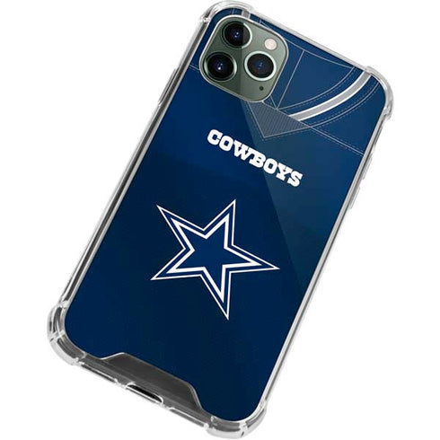 NFL Dallas Cowboys Team Jersey iPhone 12 Pro Clear Case