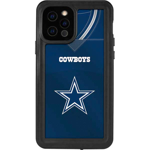 NFL Dallas Cowboys Team Jersey iPhone 12 Pro Waterproof Case