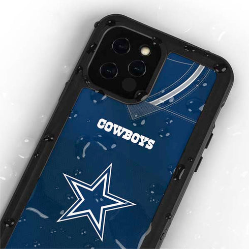 NFL Dallas Cowboys Team Jersey iPhone 12 Pro Waterproof Case