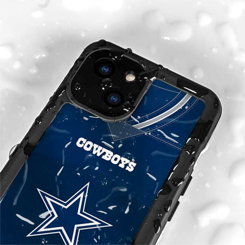 NFL Dallas Cowboys Team Jersey iPhone 13 Mini Waterproof Case