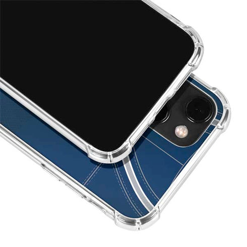 NFL Dallas Cowboys Team Jersey iPhone 14 Plus Clear Case
