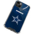NFL Dallas Cowboys Team Jersey iPhone 15 Plus Clear Case