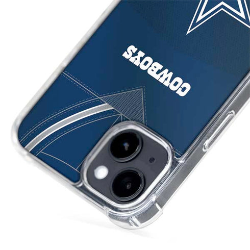 NFL Dallas Cowboys Team Jersey iPhone 15 Plus MagSafe Case