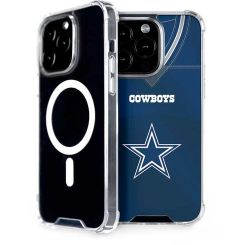 NFL Dallas Cowboys Team Jersey iPhone 15 Pro MagSafe Case