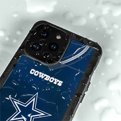 NFL Dallas Cowboys Team Jersey iPhone 14 Pro Max Waterproof Case