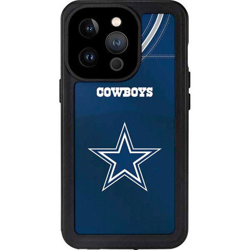 NFL Dallas Cowboys Team Jersey iPhone 14 Pro Waterproof Case
