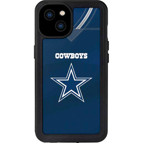 NFL Dallas Cowboys Team Jersey iPhone 15 Plus Waterproof Case