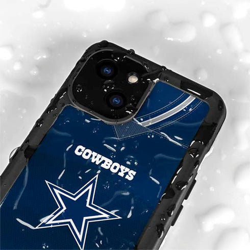 NFL Dallas Cowboys Team Jersey iPhone 15 Plus Waterproof Case
