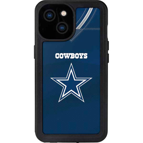 NFL Dallas Cowboys Team Jersey iPhone 15 Waterproof Case