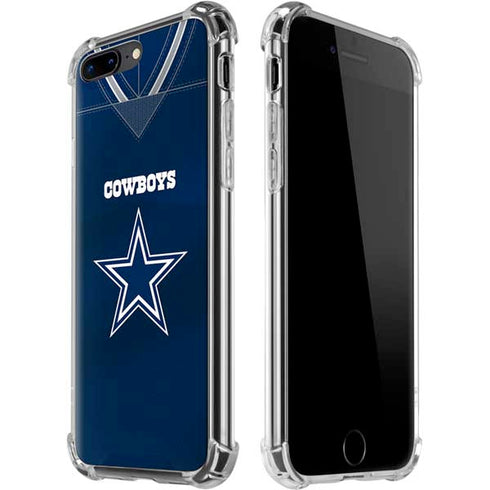 NFL Dallas Cowboys Team Jersey iPhone 7/8 Plus Clear Case