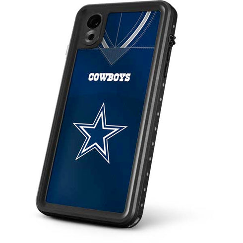 NFL Dallas Cowboys Team Jersey iPhone XR Waterproof Case