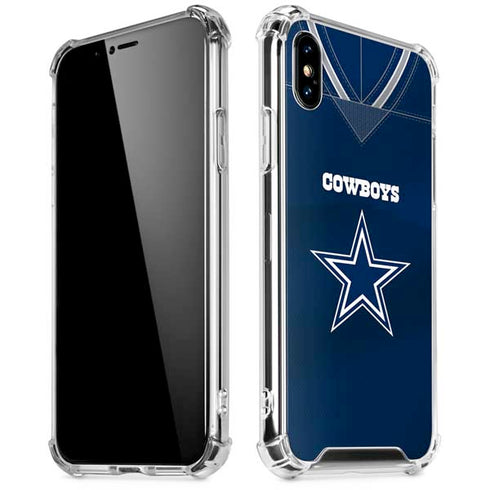 NFL Dallas Cowboys Team Jersey iPhone XS Max Clear Case