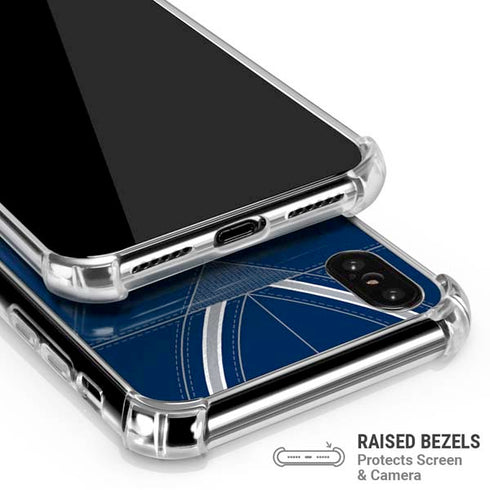 NFL Dallas Cowboys Team Jersey iPhone XS Max Clear Case