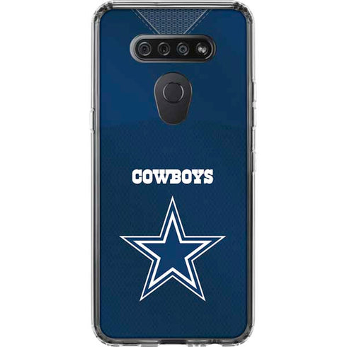 NFL Dallas Cowboys Team Jersey LG K51/Q51 Clear Case