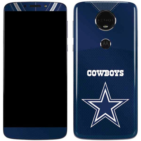 NFL Dallas Cowboys Team Jersey Moto E5 Plus Skin
