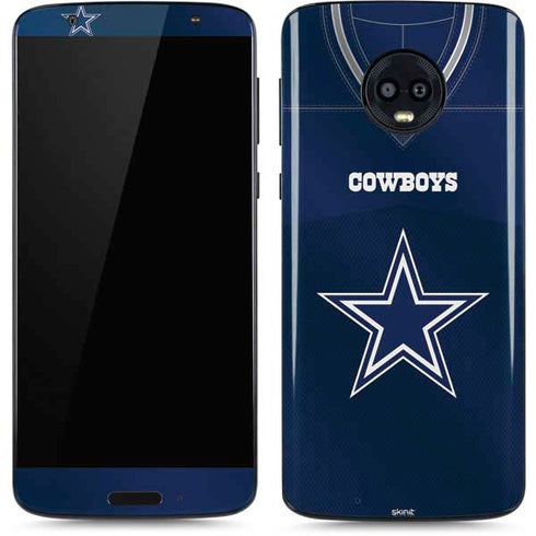 NFL Dallas Cowboys Team Jersey Moto G6 Skin