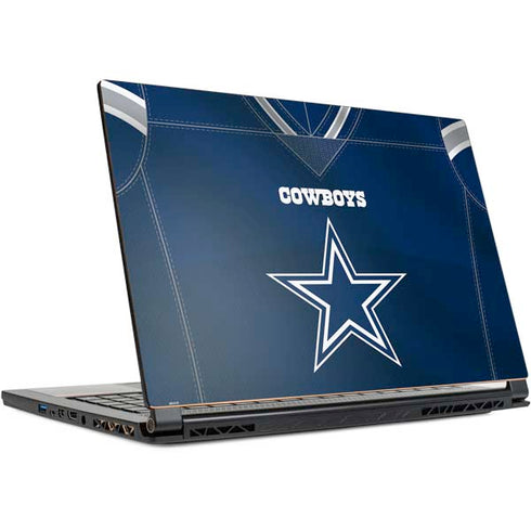 NFL Dallas Cowboys Team Jersey MSI GS65 Stealth Laptop Skin