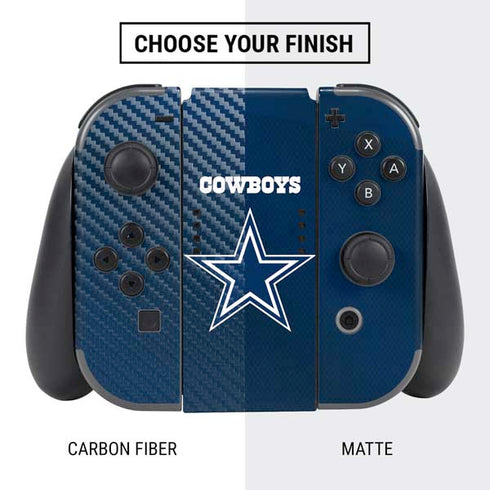 NFL Dallas Cowboys Team Jersey Nintendo Switch Bundle Skin