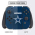 NFL Dallas Cowboys Team Jersey Nintendo Switch Bundle Skin