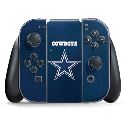 NFL Dallas Cowboys Team Jersey Nintendo Switch (2017-2021) Joy-Con Controller Skin