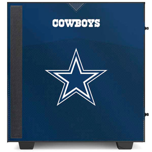 NFL Dallas Cowboys Team Jersey NZXT H510 Compact ATX Mid-Tower Case Skin
