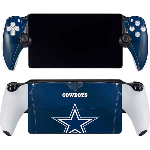 NFL Dallas Cowboys Team Jersey PlayStation Portal Remote Player Skin
