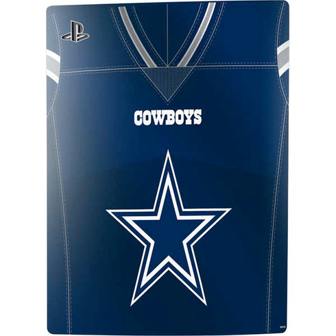 NFL Dallas Cowboys Team Jersey PS5 Console Skin