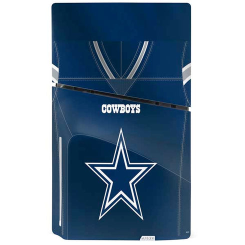 NFL Dallas Cowboys Team Jersey PS5 Slim Disk Bundle Skin