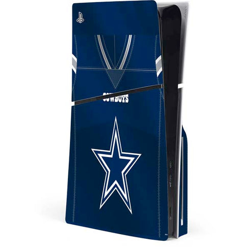 NFL Dallas Cowboys Team Jersey PS5 Slim Disk Console Skin