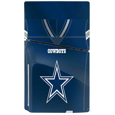 NFL Dallas Cowboys Team Jersey PS5 Slim Disk Console Skin