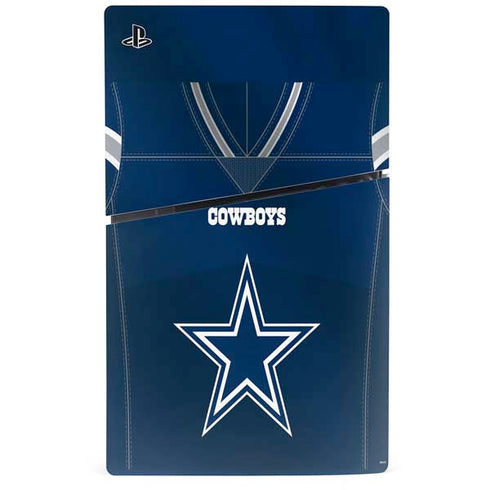NFL Dallas Cowboys Team Jersey PS5 Slim Digital Edition Bundle Skin