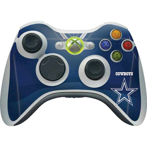 NFL Dallas Cowboys Team Jersey Xbox 360 Wireless Controller Skin
